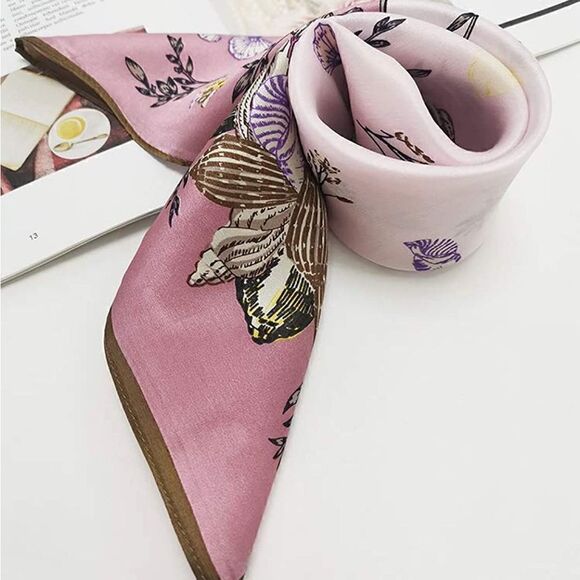 Orchid Moon Silky Scarf main image 4